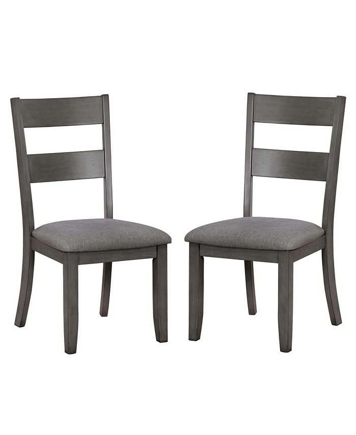 Furniture of America - Murang Side Chair (Set Of 2), Quick Ship