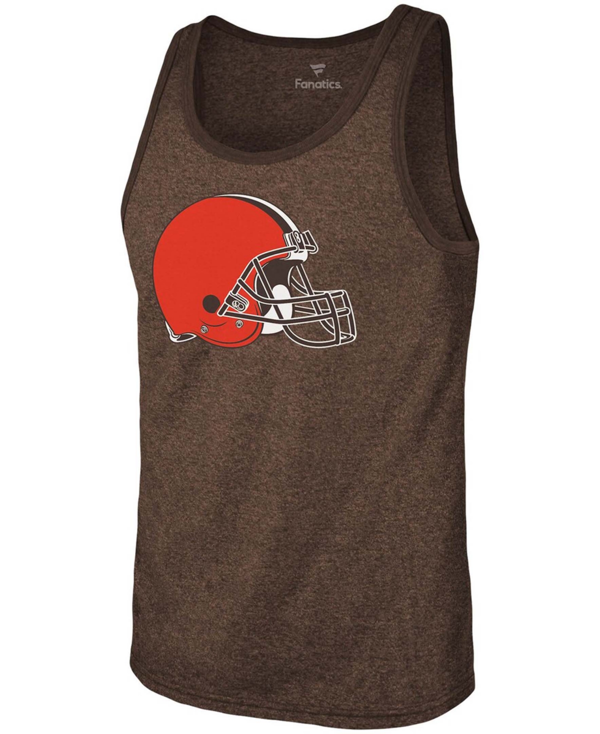 Fanatics Men's Nick Chubb Brown Cleveland Browns Player Name Number Tri-blend Hoodie T-shirt In Brown