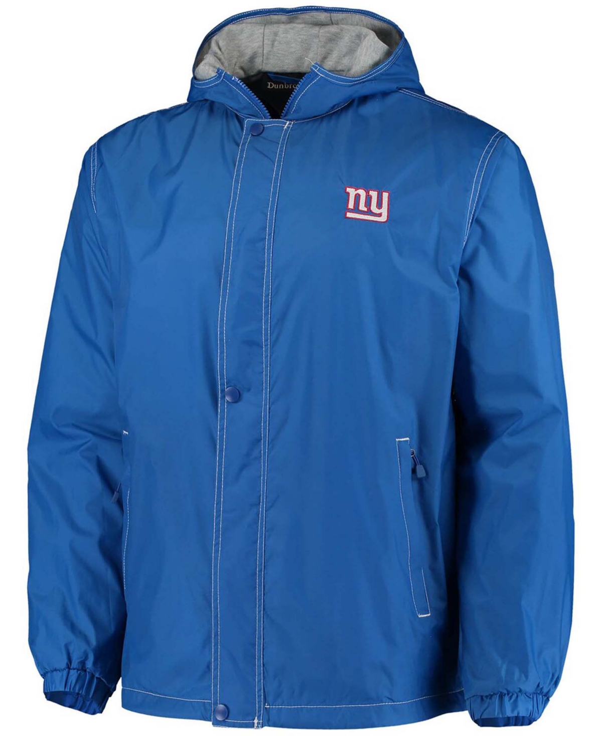 Men's Dunbrooke Royal New York Giants Logo Legacy Stadium Full-Zip Jacket