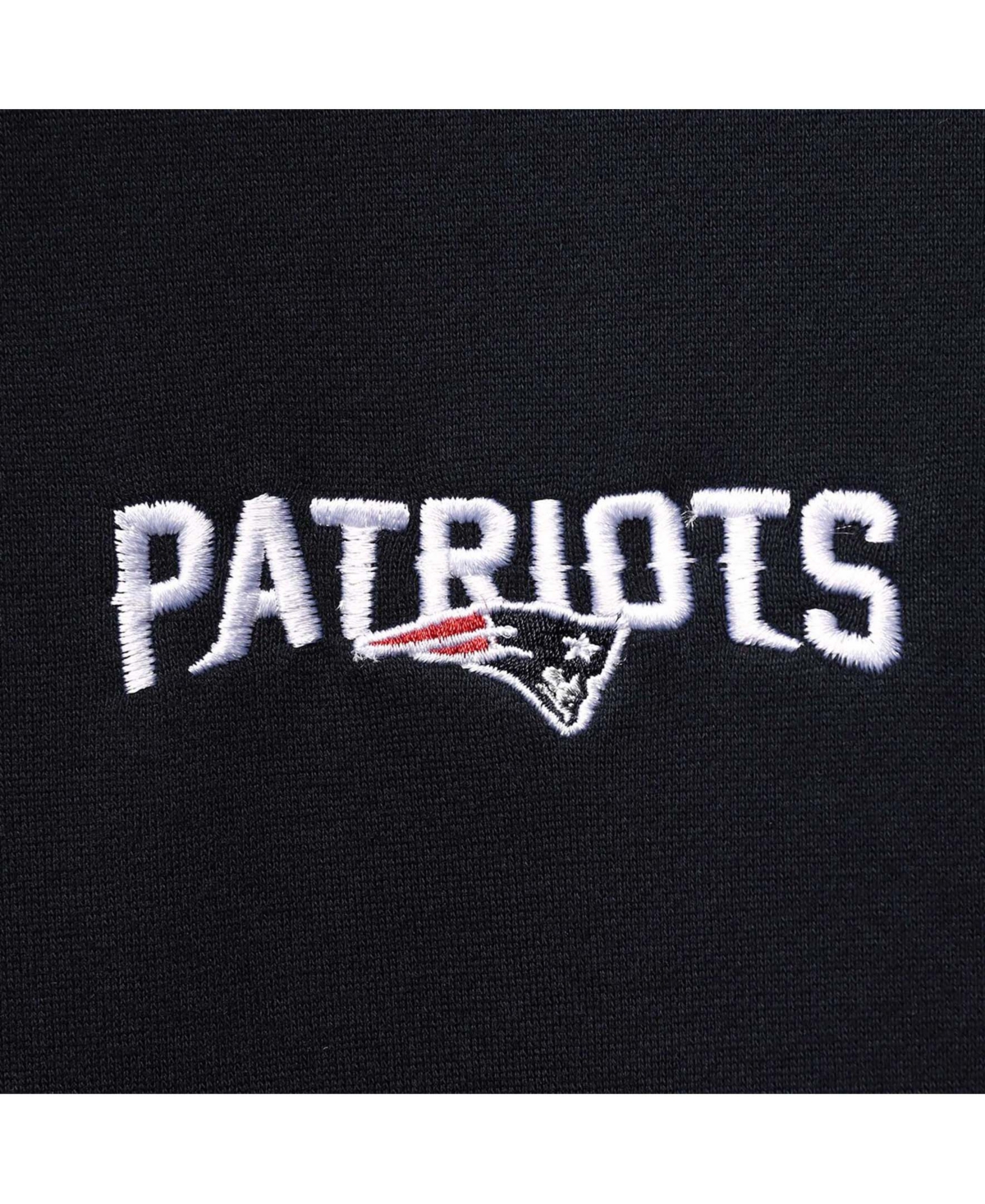 DUNBROOKE MEN'S NAVY NEW ENGLAND PATRIOTS CRAFTSMAN THERMAL LINED FULL-ZIP HOODIE 