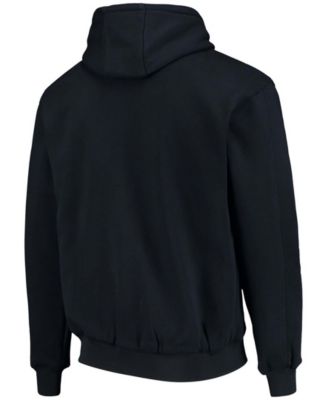 Men's Navy Chicago Bears Craftsman Thermal-Lined Full-Zip Hoodie