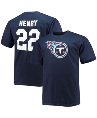 Derrick Henry Tennessee Titans Big & Tall Fleece Name & Number