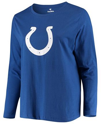 Fanatics Women s Plus Size Royal Indianapolis Colts Primary Logo