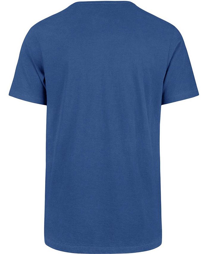 '47 Brand Men's Blue Detroit Lions Traction Super Rival T-shirt ...