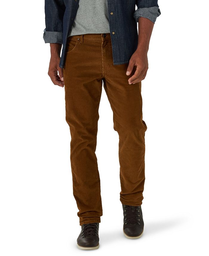Wrangler Men's Slim Straight Fit Corduroy Jeans & Reviews - Jeans - Men -  Macy's