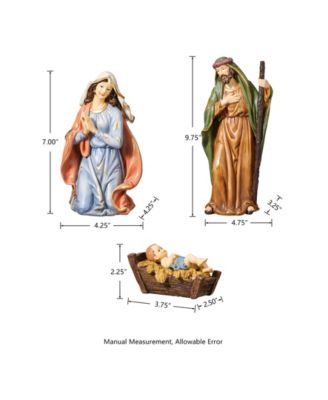 12 Piece Nativity Figurine Set