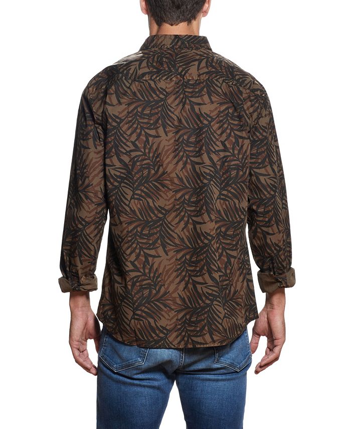 Vintage Leaf Designed Shirt
