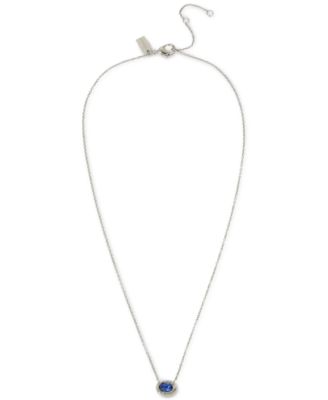 coach necklace silver