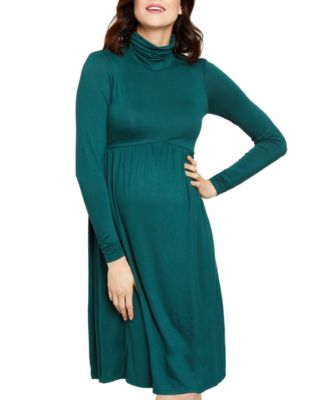 Maternity Turtleneck Dress