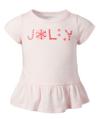 First Impressions - Baby Girls Jolly Peplum Tuni