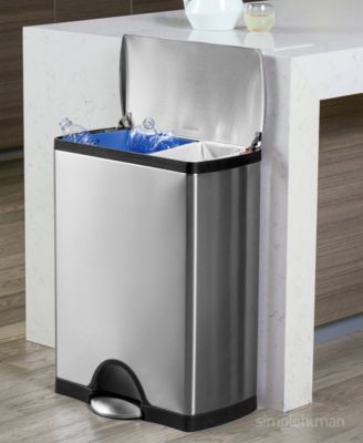 46 Liter Classic Recycling Kitchen Trash Can