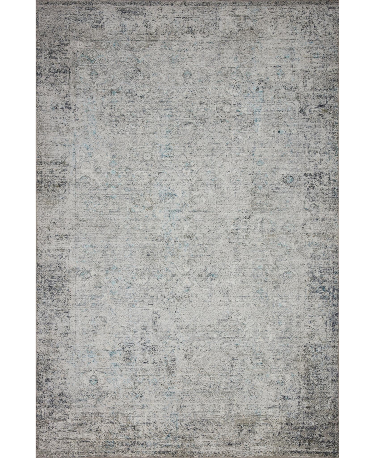 Loloi Ii Drift Drifdri-05 8'6in x 11'6in Area Rug - Silver-Tone