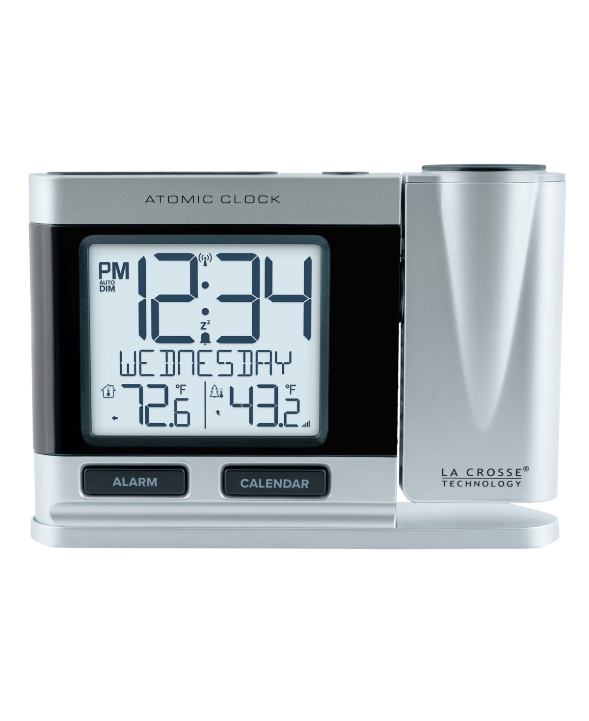 La Crosse Technology 61612667int Atomic Projection Clock