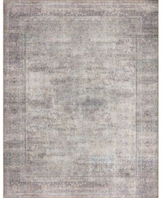 Photo 1 of **USED**  Spring Valley Home Wynter WYNTWYN-03 Area Rugs- Silver/Charcoal-  8'6" x 11'6" 