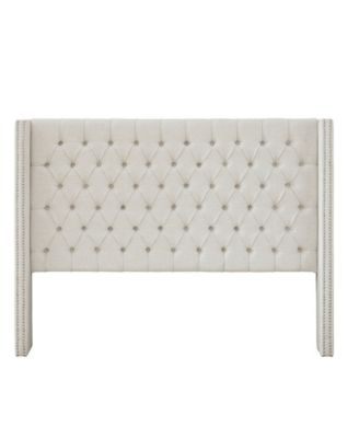 Amelia Fabric Tufted Queen Headboard