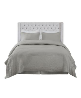 Amelia Fabric Tufted Queen Headboard