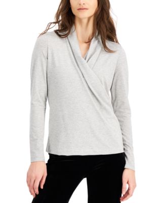 Donna Karan - Surplice Top