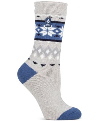 Heat Holders - Women's Lite Melissa Fairisle Crew Socks