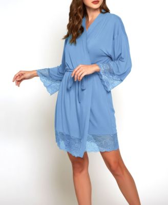 Women's Olivia Soft Viscose Lingerie Wrap Robe