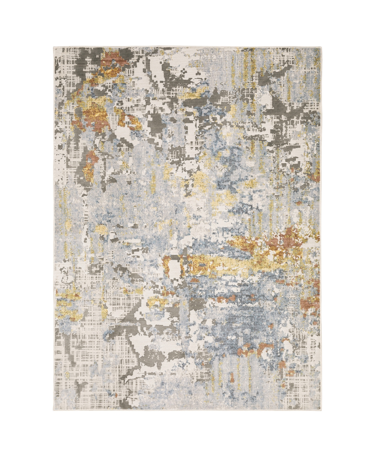 Jhb Design Convoy CON1340 5'3in x 7'6in Area Rug - Beige