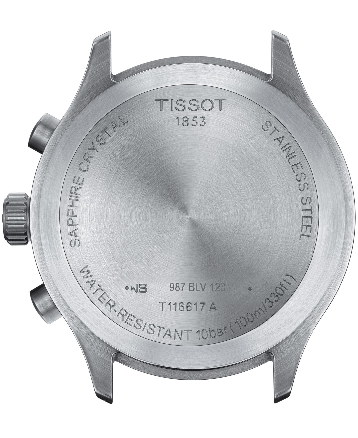 Мужские часы Tissot Swiss Chronograph XL Vintage Brown Leather Strap Watch 45mm — фото 3
