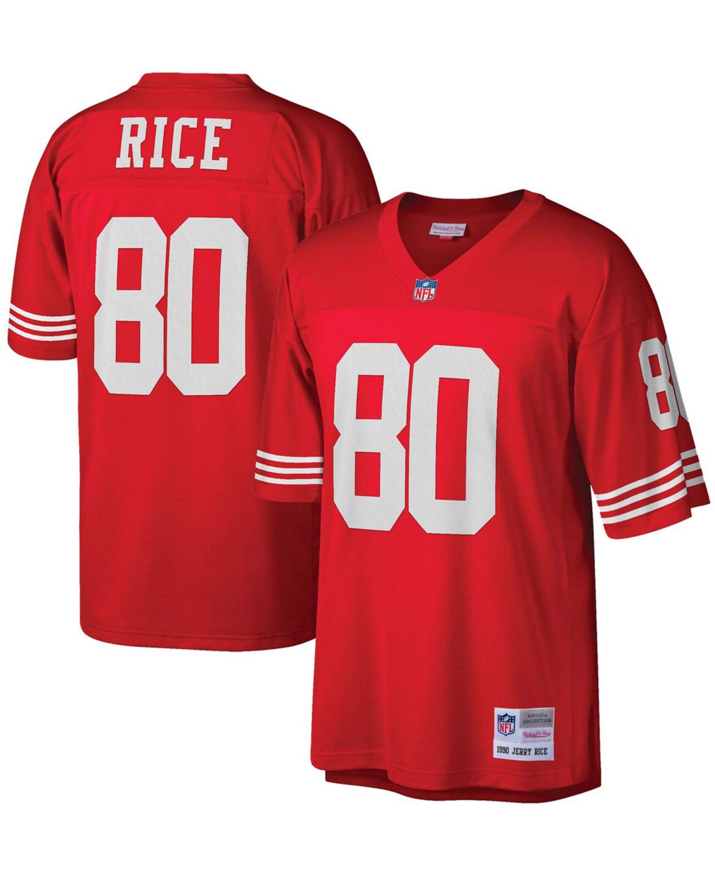 Мужской топ Mitchell & Ness San Francisco 49ers Legacy Replica Jersey - Jerry Rice — фото 4