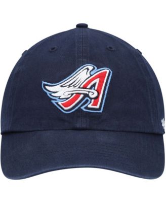 '47 Men's Navy California Angels 1997 Wings Logo Cooperstown Collection Clean Up Adjustable Hat
