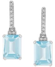 Aquamarine Earrings Macy s
