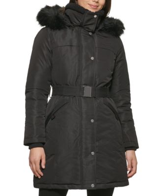 Macy's kenneth cole puffer coat best sale