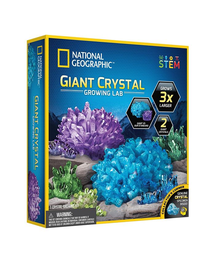National Geographic Giant Crystal Growing Lab Macy's