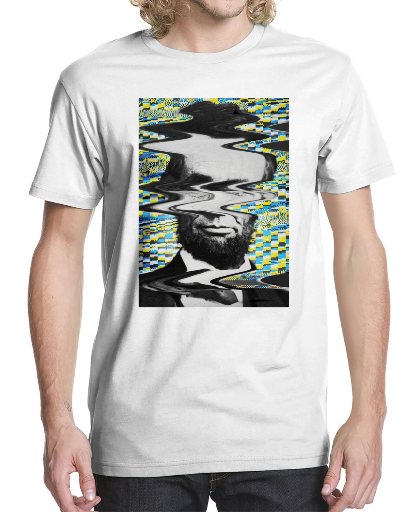 Мужская футболка Buzz Shirts Static Abe Graphic — фото 1