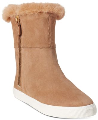 ralph lauren boots macy's