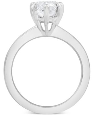 Certified Lab Grown Diamond Engagement Ring (3 ct. t.w.) in 14k Gold
