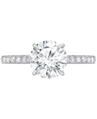 Certified Lab Grown Diamond Engagement Ring (2-1/2 ct. t.w.) in 14k Gold