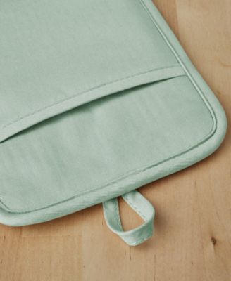 Ribbed Soft Silicone Pot Holder Set, 2 Piece