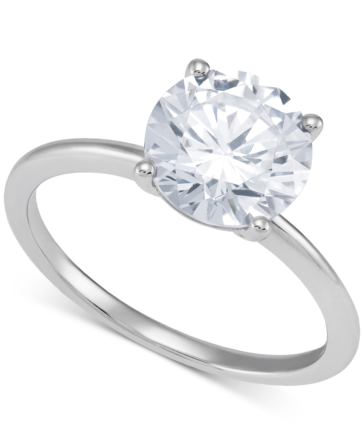 Grown With Love Igi Certified Lab Grown Diamond Solitaire Engagement Ring (2 ct. t.w.) in 14k White Gold
