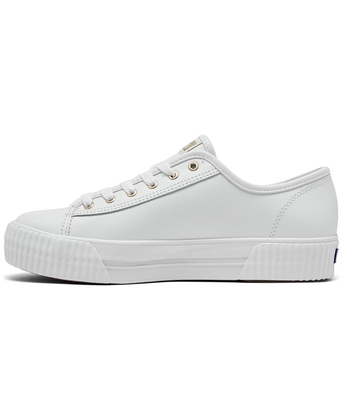 Keds Women's Triple Kick Amp Leather Casual Sneakers from Finish Line