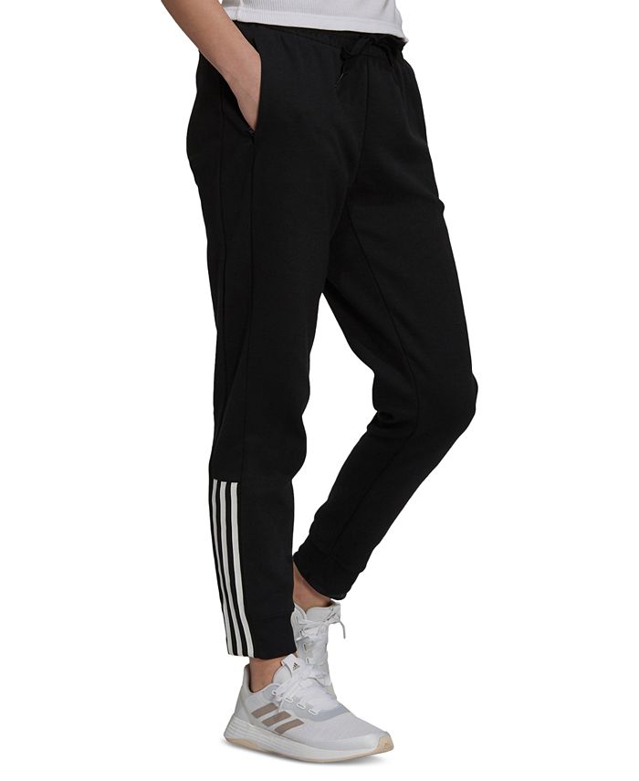 adidas Women's Essentials Three-Stripes Pants - Macy's