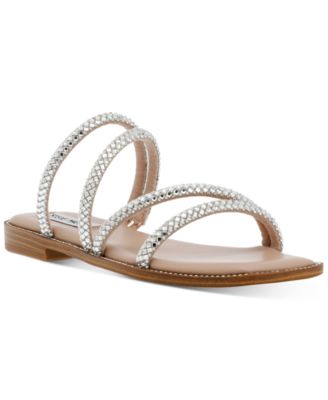 steve madden sandals with diamonds