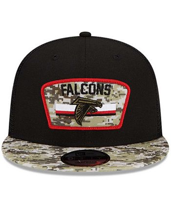 Casquette New Era 9FIFTY Atlanta Falcons – Noir/rouge – Snapback Ajustable