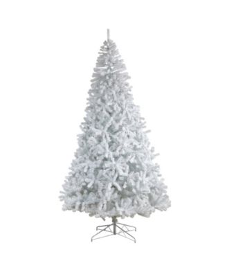 Artificial Christmas Tree with 2200 Bendable Branches and 800 LED Lights, 10'
