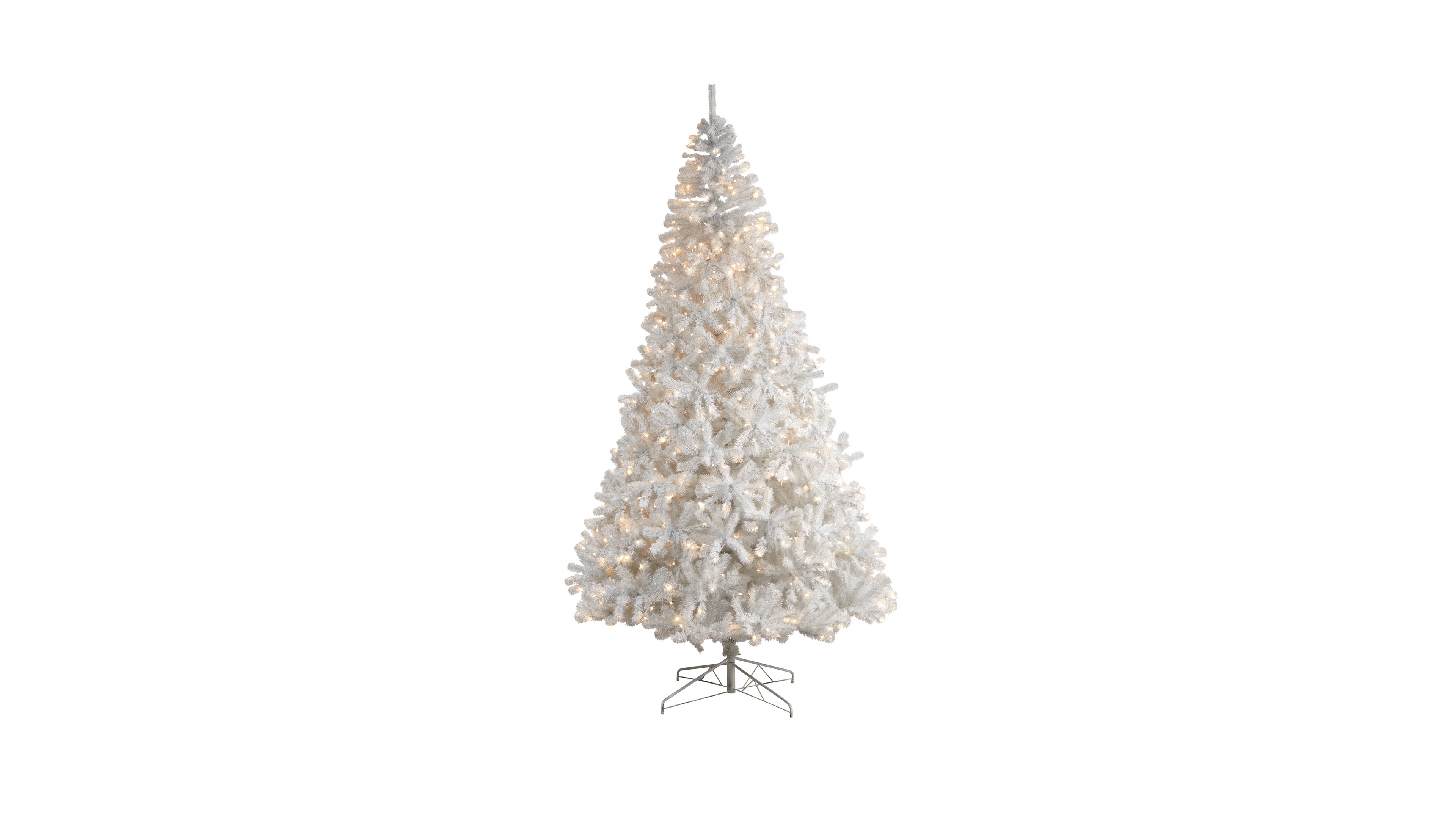 Artificial Christmas Tree with 2200 Bendable Branches and 800 Led Lights, 10'