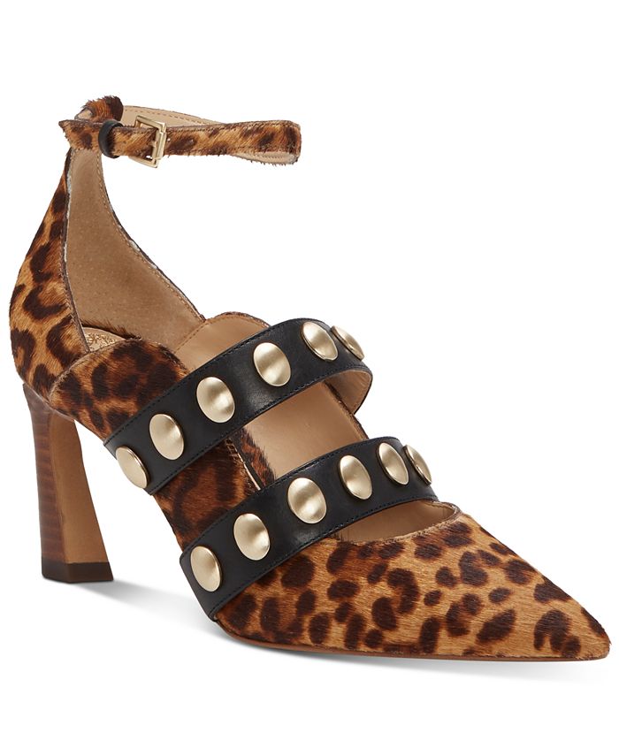 Vince Camuto New Women's shoes style: Warma Leopard Heeled Sandal Size 8.