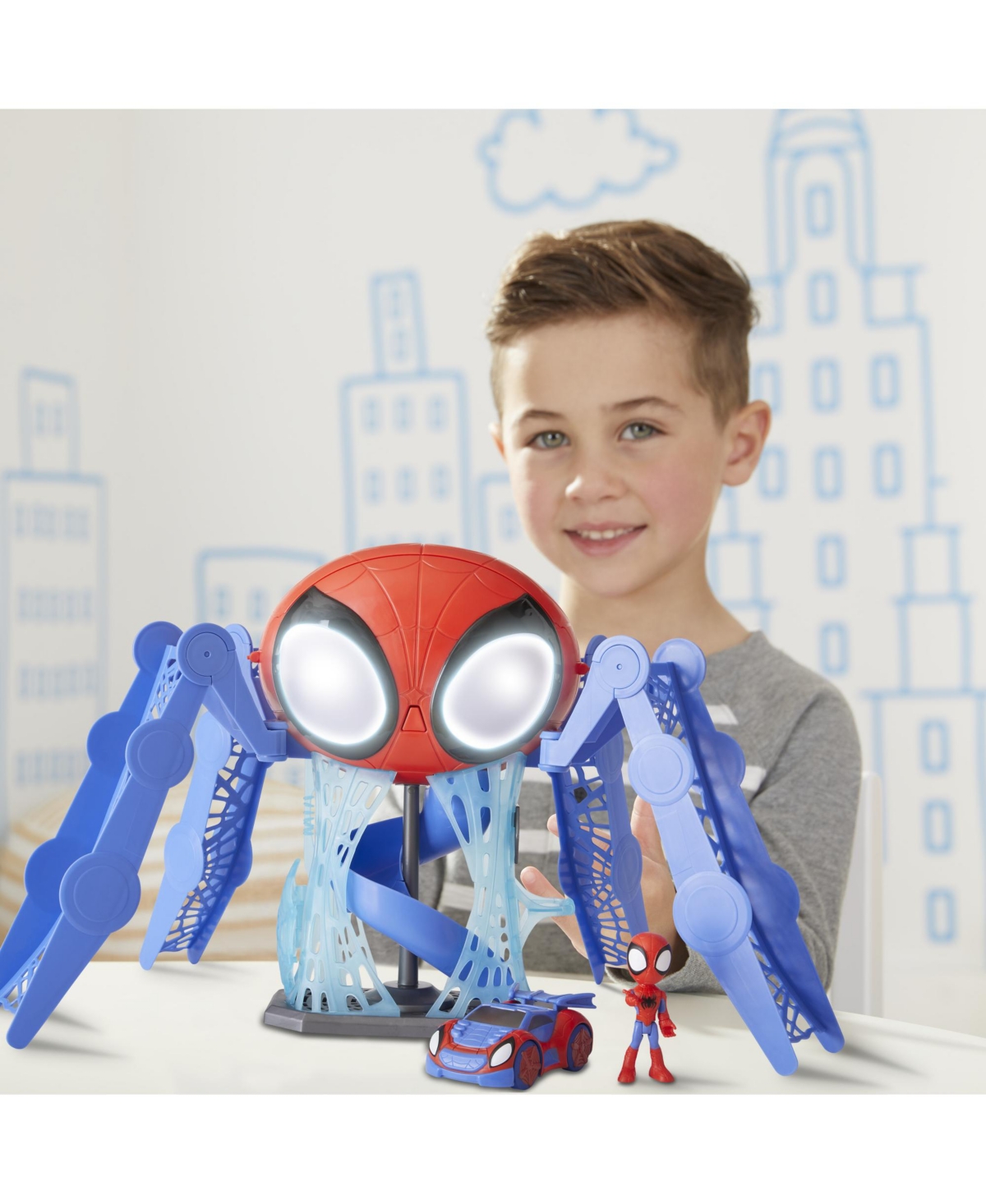 Shop Spidey And His Amazing Friends Web Quarters Playset In No Color