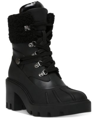 macys steve madden combat boots