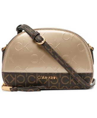 calvin klein round crossbody