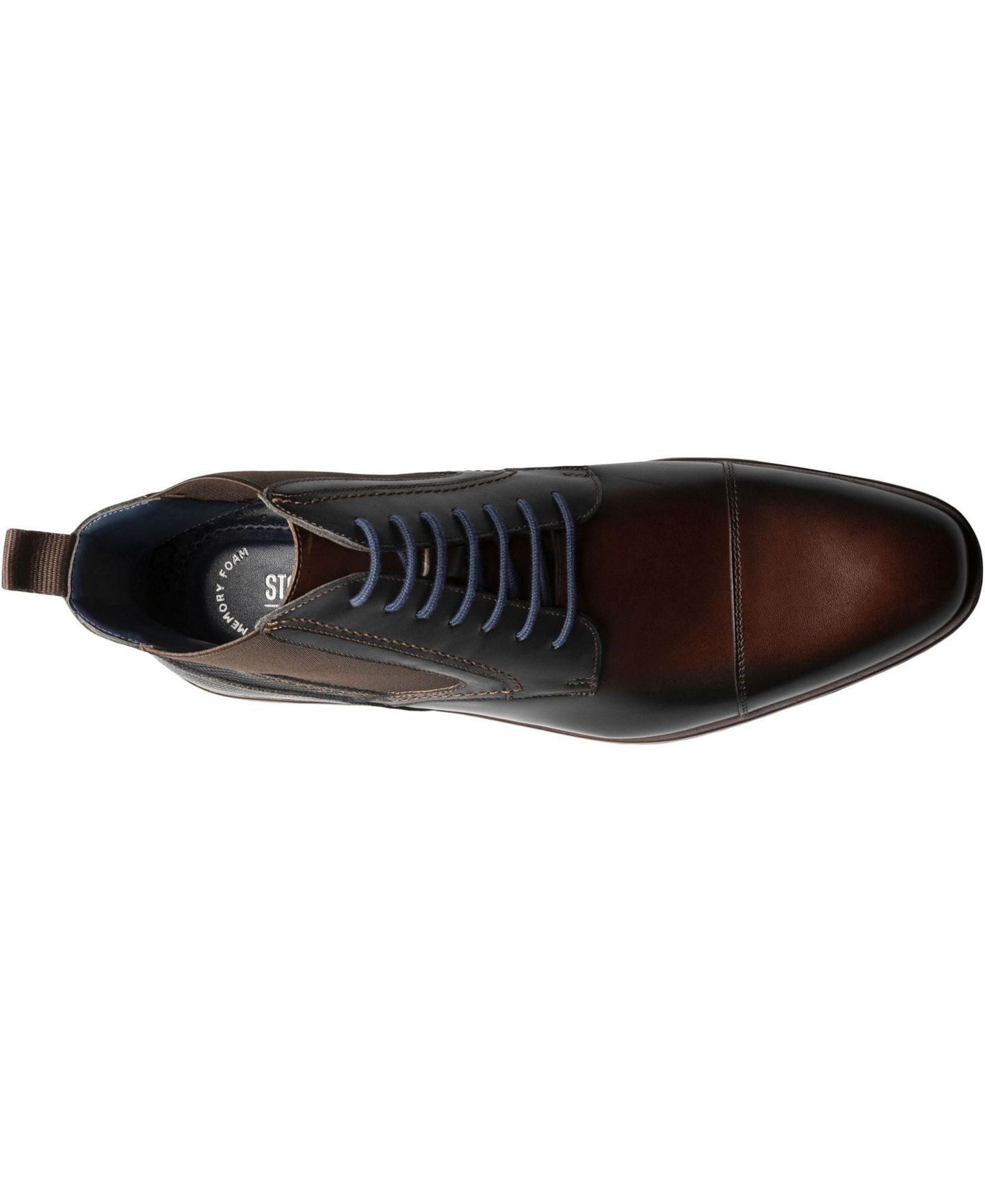 Мужские ботинки Stacy Adams Rafferty Cap Toe Lace Up, цвет: Коричневый — фото 4