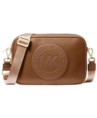 michael kors fulton crossbody brown