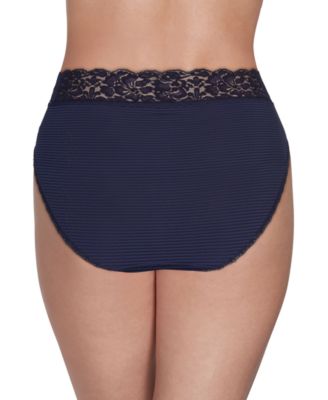 Vanity Fair Women's Flattering Lace Hi-Cut Panty Underwear 13280, extended sizes available