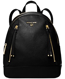 Brooklyn Leather Medium Backpack